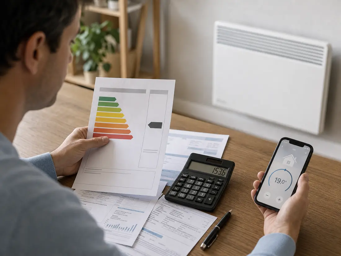 Calcul du coût d’usage d’un radiateur électrique en kWh