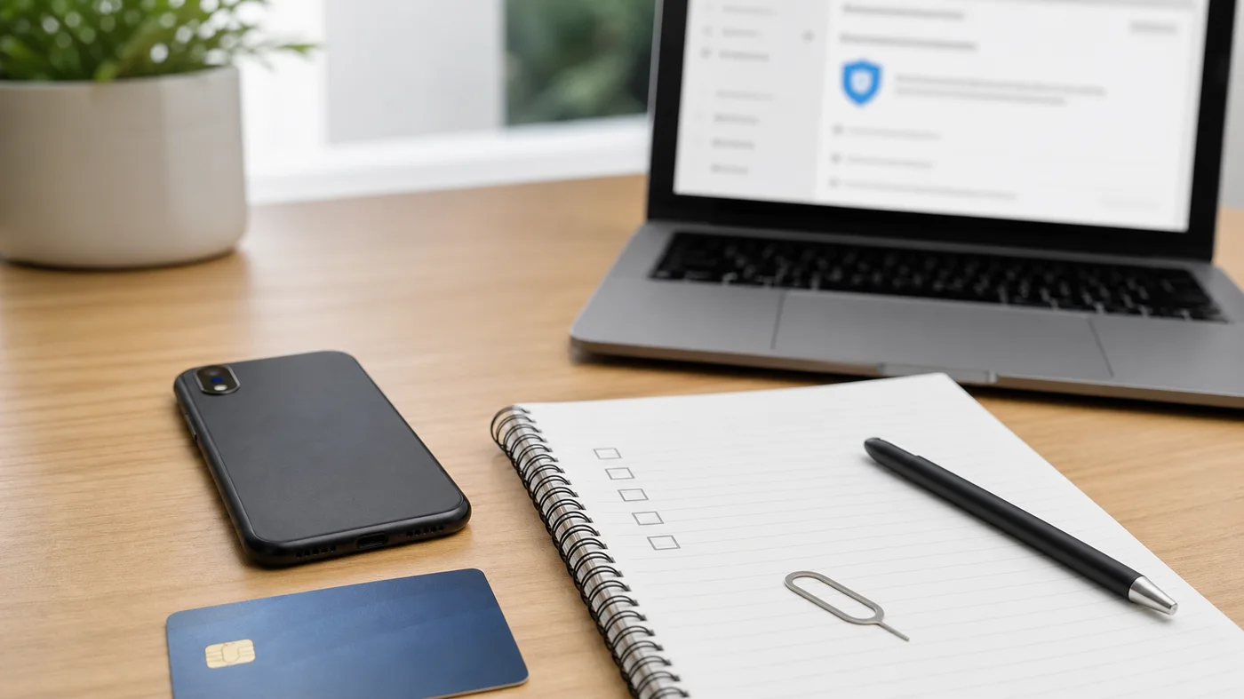checklist de securisation apres perte de telephone