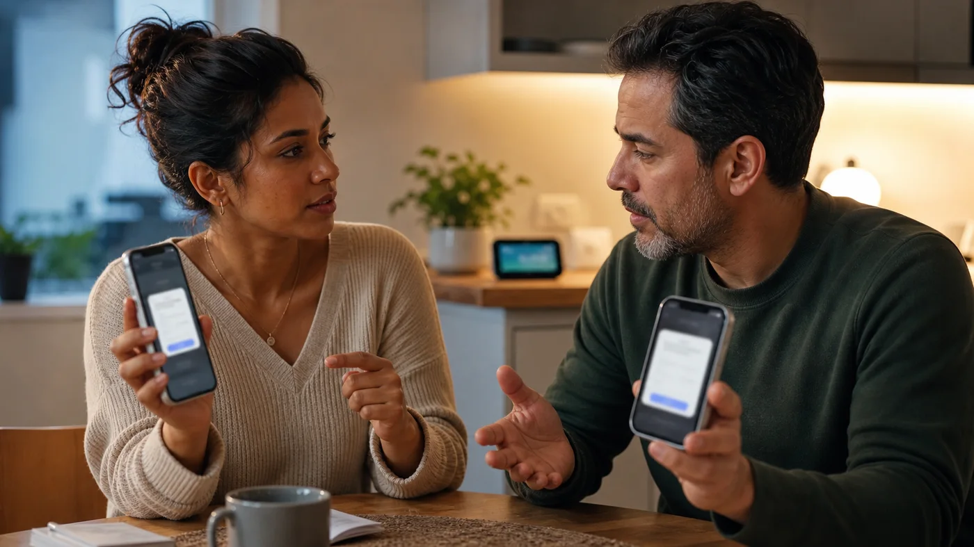 discussion sur le partage de position avec consentement