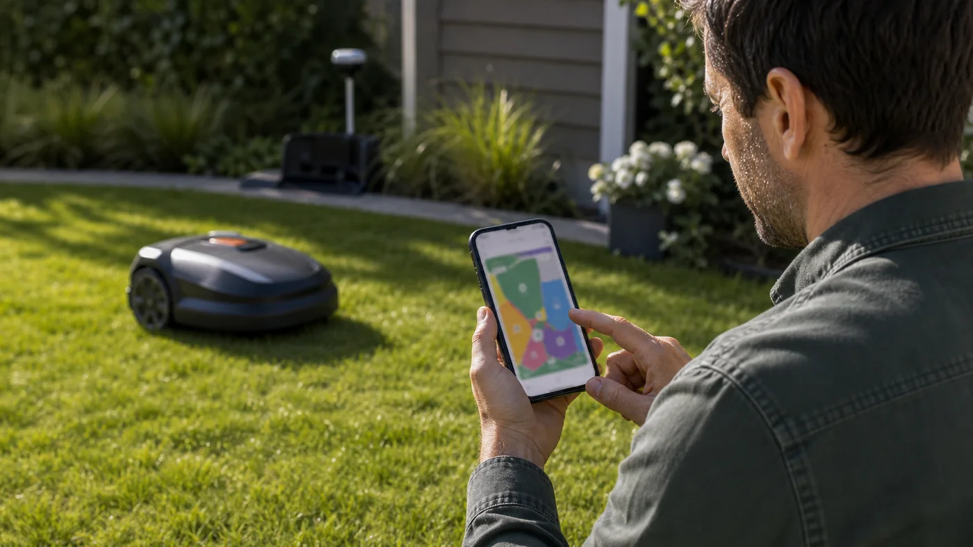 cartographie virtuelle d un jardin avec application de robot tondeuse