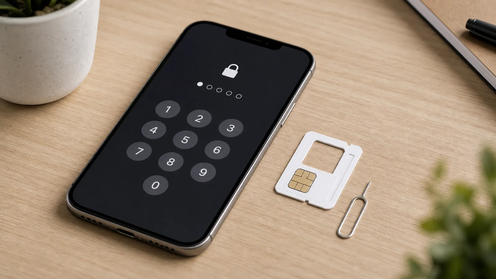 Où trouver le code PIN de votre carte SIM?