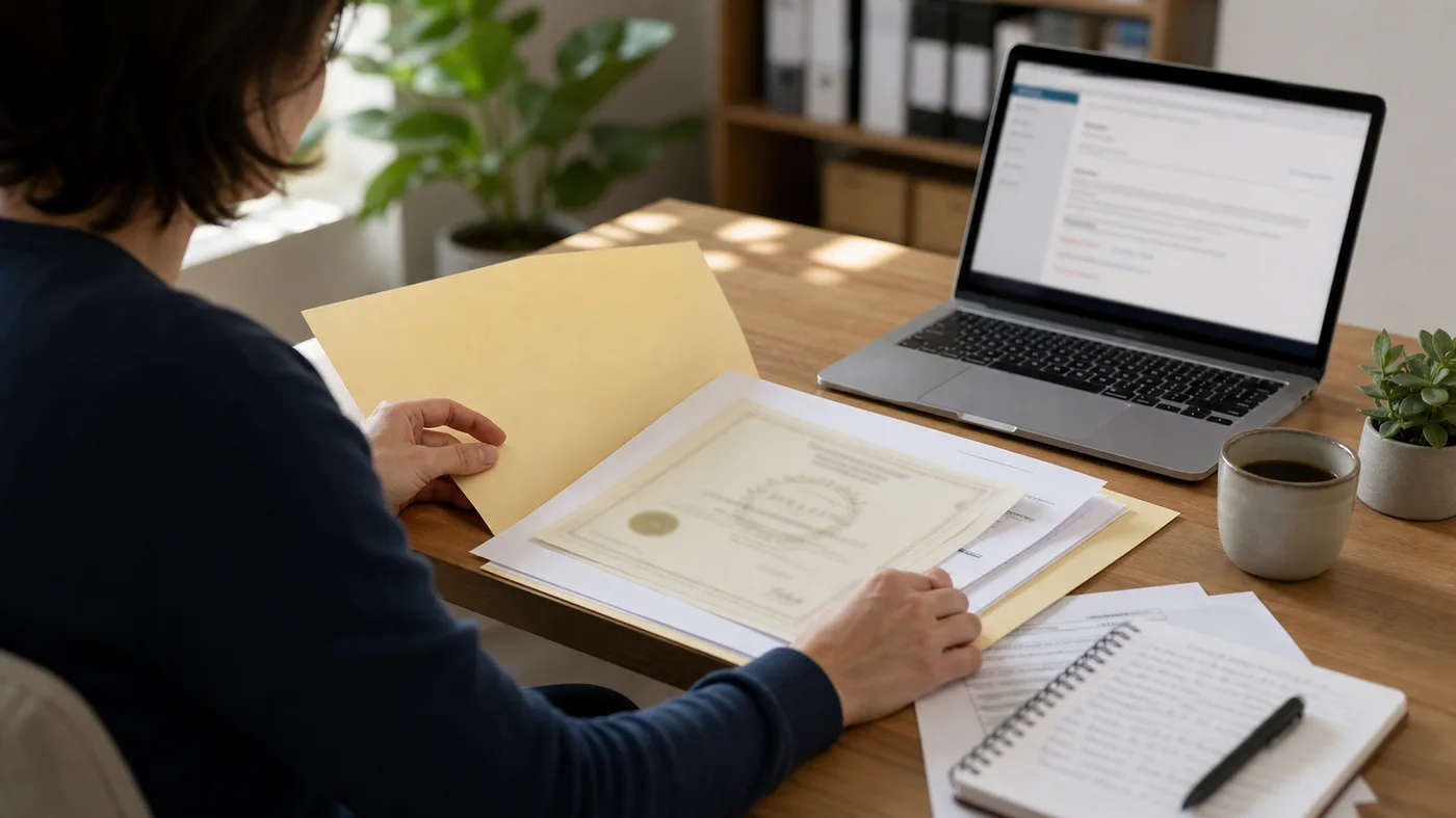 Préparation d un dossier administratif pour un diplôme introuvable