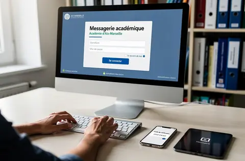 Guide pratique pour accéder à la messagerie de l académie d Aix-Marseille