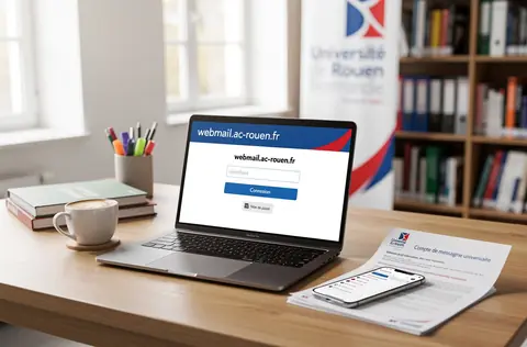 Guide pratique pour accéder à la messagerie universitaire de Rouen