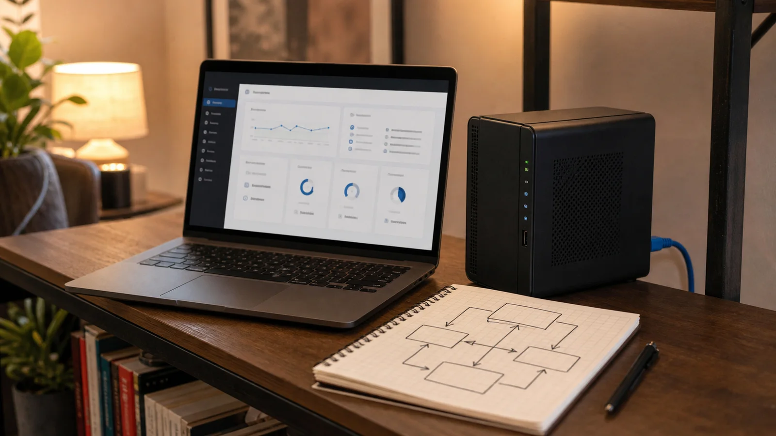 Serveur domotique et carnet de plan de retour arriere