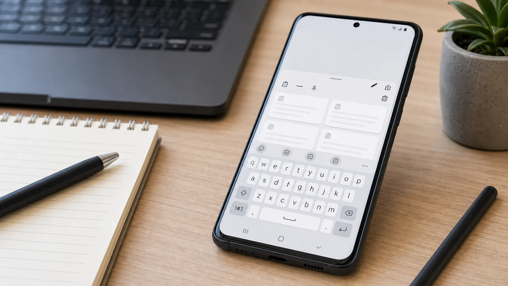 Presse-papier Samsung: retrouver, utiliser et sécuriser vos textes copiés